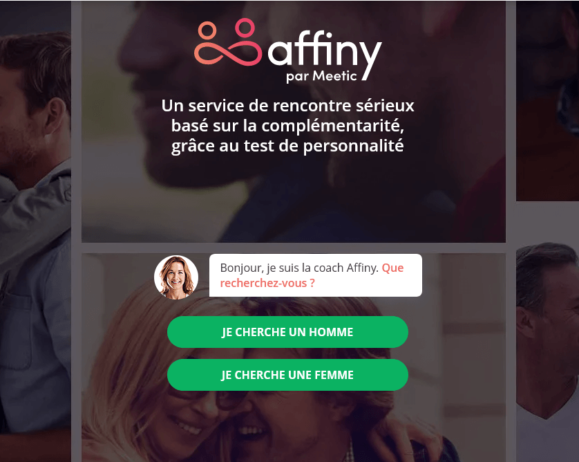 Meetic Affiny aperçu