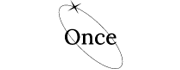 once logo