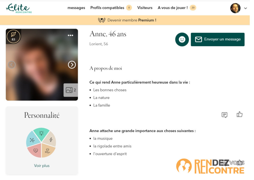 profil femme elite rencontre